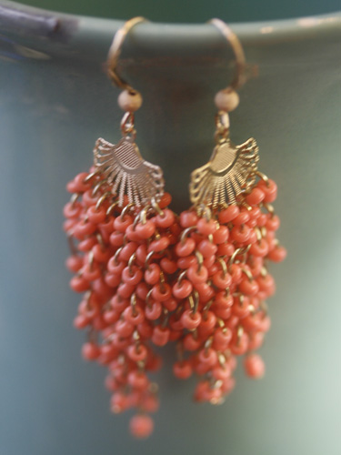 Erin McDermott Coral Sea Fan Earrings