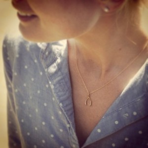 Erin McDermott Wishbone Necklace