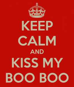 Kiss my boo boo
