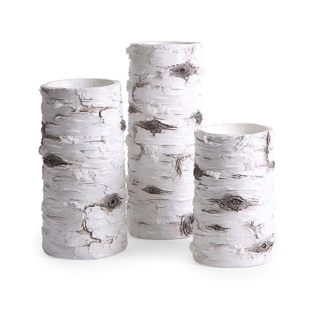 Birch Candle Holders