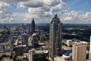 View from Westin Peachtree Plaza