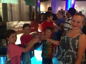 Smarty Pants in World of Coca Cola Tasting Room