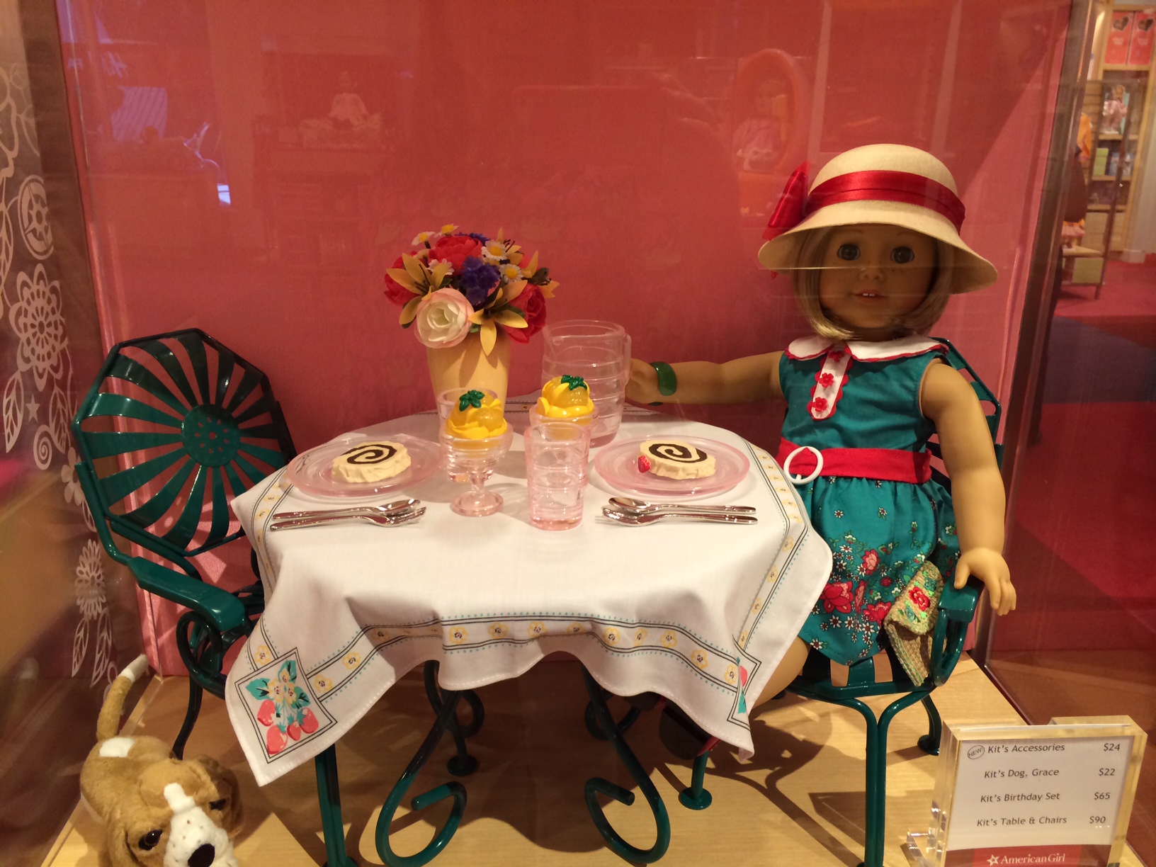 american girl kit table and chairs