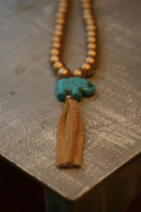 Erin McDermott's Elephant Tassle Necklace