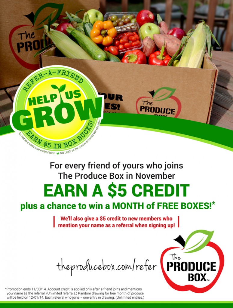 Produce Box Refer a Friend Program CLT