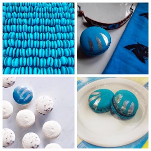 Amelie's Panthers Macarons
