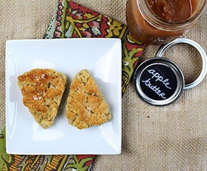 Easy Apple Butter with Scones CSP