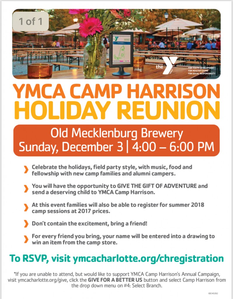 YMCA Camp Harrison Holiday Reunion