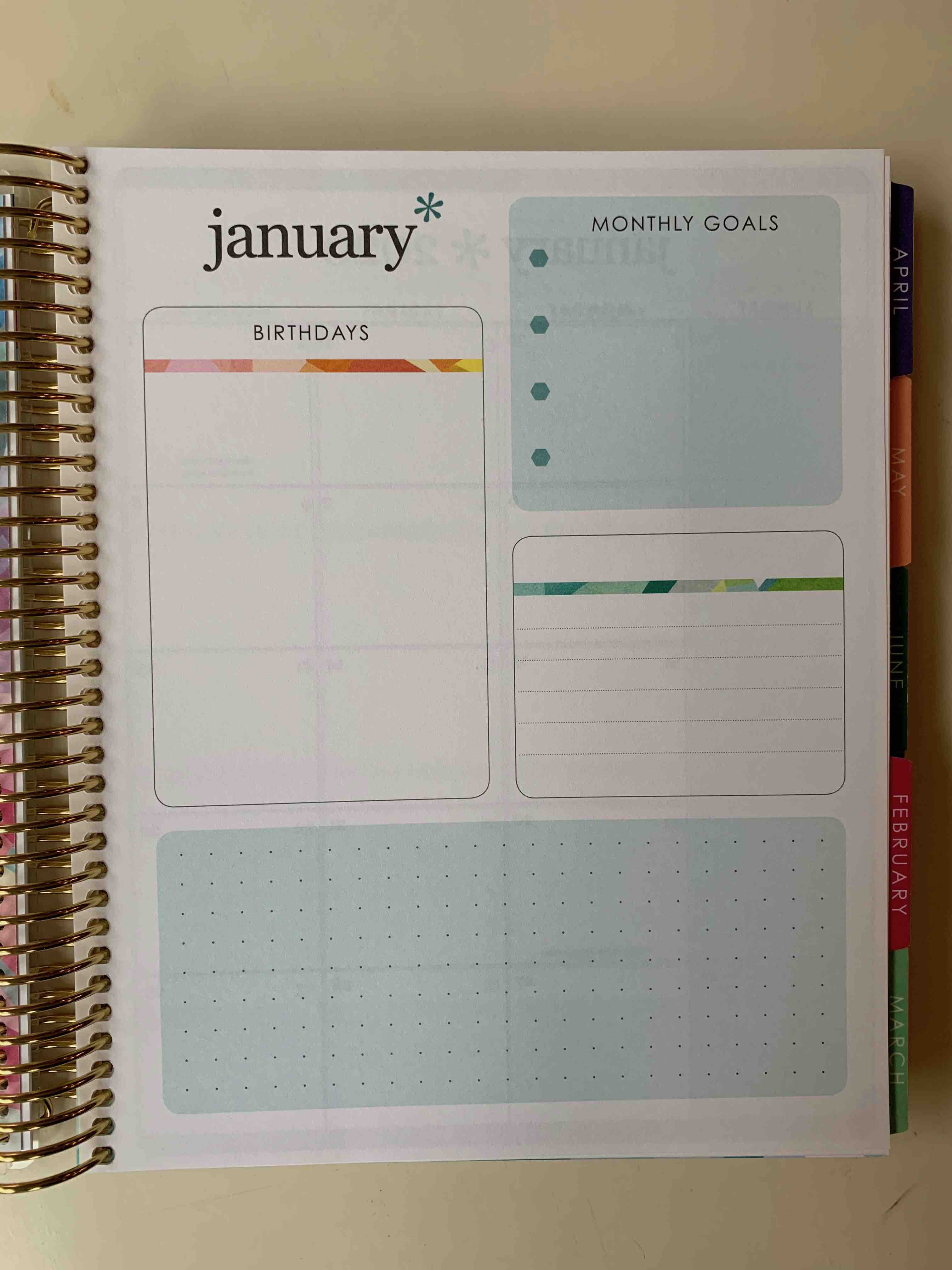 Vertical April Weekly Monthly kit fits EC Hourly and Vertical